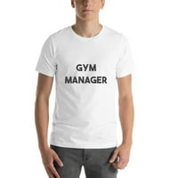 2XL фитнес мениджър Смела тениска с къс ръкав тениска с неопределени подаръци