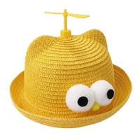 Детска слънце шапка дишащ лек сладък Sunhat Kid Beach Hat Fisherman Cap Yellow