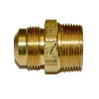 Fire Male Connector Brass Attitt, 3 8in. Тръба, 3 8in. Mip