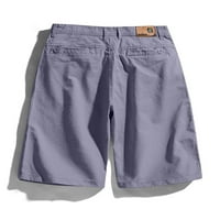 Мъжки Къси панталони карго клирънс Мъжки чист цвят на открито джоб Плаж работа панталони карго Къси панталони
