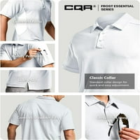 Мъжки поло риза, дълги и къси ръкави тактически ризи, сухо прилепване на леки голф ризи, риза на пика UPF 50+