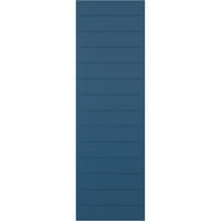 Екена Милуърк 12 в 56 з вярно Фит ПВЦ хоризонтална ламела модерен стил фиксирани монтажни щори, престой синьо