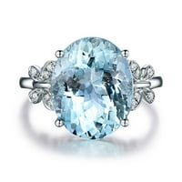 mnjin нов дизайн сини диамантени бижута годишнина подарък за сватбена лента годежни пръстени a