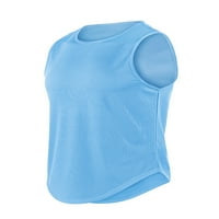 Капрез Мъжете компресионни ризи Базойър Лятна горна ръка за без ръкави върхове влага влага.