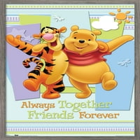 Disney Winnie the Pooh - Pooh and Tigger Stall Poster, 14.725 22.375