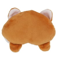 Куче дъвчене играчки Cor Gi Ass Plush Toy Squeaky Dog Butt Toys Toys Pet Tooth Cleaning играчки за малки и средни домашни любимци, кученце скърцащи играчки за зъби, cor gi задник плюшена скърцаща играчка