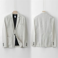 Akiihool Men's Blazer Men's Sport Coat Blazer Classic Fit Редовно прилепване