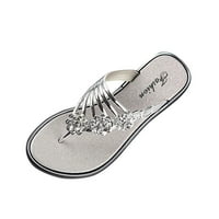 Дамски спортни сандали туристически сандали с опора за арка Йога Мат стелка външна светлина тегло вода обувки за жени вътрешен Сребро 6.5