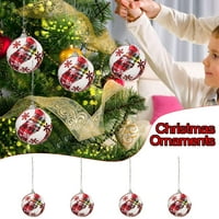 Коледна елгова топка Bauble висящо домашно парти украшение декор