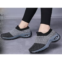 Fangasis женски обувки за ходене приплъзване - чорапи за маратонки дами медицинска сестра Работа въздушна възглавница Мреша ежедневно бягане на джогинг обувки