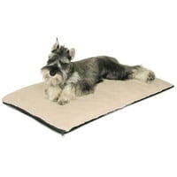 & H PET продукти Ortho Thermo-Bed Dog Bed, средно, руно