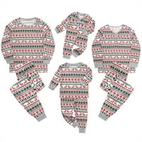 Zukuco Коледа пижами за семейно съвпадение на PJS Комплект класически Xmas дрехи за тийнейджъри дамски мъжки новогодишни подаръци