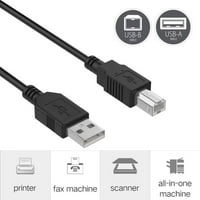 -Geek 6ft USB данни за синхронизиране на данни за Pioneer CDJ-DJ CD мулти плейър DJM-миксер лаптоп кабел