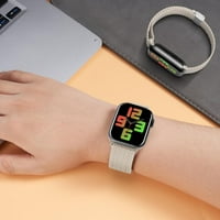Найлонови сплетени за ленти на Apple Watch Ultra SE за серийни еластични регулируеми спортни ленти за китки за каишка