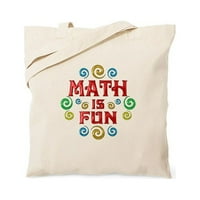 Cafepress - Математиката е забавна чанта за тота - естествено платно чанта, плат от плат