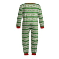 Семейство Пеакидсаа Комплект Коледна Пижама Пижама Родител-Дете Спално Облекло Пижама