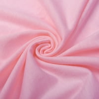 Mlqidk Cardigan за жени Лек с дълъг ръкав твърд цвят жилетка Блуза Небрежно отворено есенно покритие с джобове розово l