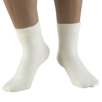 Затоплящи чорапи, естествени ангорски фибри, бяло, средни