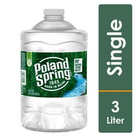Пролетна марка естествена изворна вода, 101.4-унция пластмасова кана