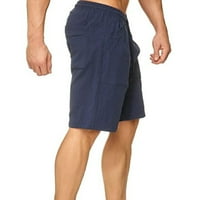 Лято Труден човек Мъжки солиден цвят на открито джобни плаж работен панталон плаж шорти панталони фвмори m