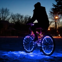 Brightz Wheel LED велосипедно колело аксесоар, синьо, за колело
