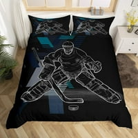 Хокейни спални комплекти крал размер удобно спортно спално легло комплект за деца тийнейджъри Момчета момичета девира