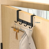 Закачалка за кука за врата безплатно забиване на врата за съхранение на дрехи за съхранение