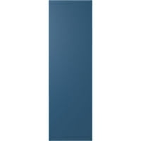 Екена Милуърк 12 в 47 ч вярно Фит ПВЦ диагонал Слат модерен стил фиксирани монтажни щори, престой синьо