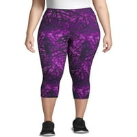 от Hanes Women's Plus Size Active Wicking тренировка Capri Capri Lengings