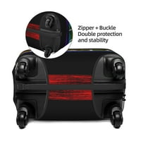 Протектор за покритие на багаж за пътуване, калъфки за куфар на Rainbow LGBTQ за багаж, размер x-голям размер