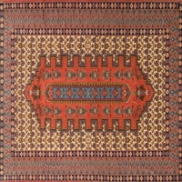 Ahgly Company Indoor Rectangle Traditional Red Persian Area Rugs, 8 '10'