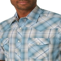 Мъжка риза с къс ръкав