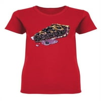 Американска боровинка пай форма тениска жени-изображение от Шатерсток, Женски голям
