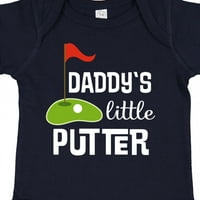 Мастически голф Daddys Little Putter Gift Baby Boy или Baby Girl Bodysuit