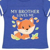 Инктастичен брат ми ме обича-малко за подарък малко момче или малко момиче тениска