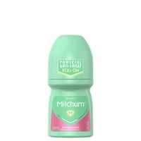 Mitchum Mitchum Women Roll-On AntiperSpirant Deodorant, прах пресен, 1,7oz