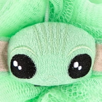 Бебе Йода Извънгабаритни деца Памук кърпа и характер луфа комплект, зелено, Междузвездни войни