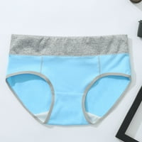 Hhei_k жени солиден цвят пачуърк гащи гащички бельо Knickers Bikini Underpants