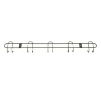 Spectrum Diversified Wall Mount 10-куки за всички целта, индустриално сиво, 62076GA