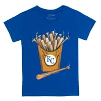Детска мъничка ряпа Royal Kansas City Royals Hot Bats тениска