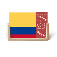 Национален флаг на Колумбия Южна Америка Дюже за декорация на работния плот