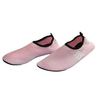 Lacyhop деца плажни обувки сърф аква чорапи Бързи сухи водни обувки Лято анти-плъзгане бос дишащ гмуркане розово 12c