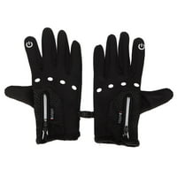 Спортни ръкавици със сензорен екран, трайни ветроустойчиви топли ръкавици с висока плътност водоустойчив несериоз за колоездене за капацитивен екран