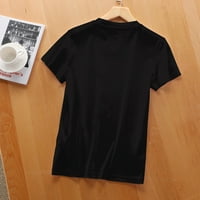 Нека бъдем честни улични графити 3D печат моден женски графичен тройник- къса ръкав удобна риза с уникален дизайн обратно към училищни подаръци