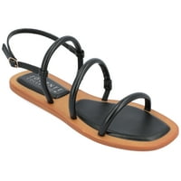 Колекция на пътешествия дамски Karrio Tru Comfort Foam Buckle Sling Back Flat Sandals
