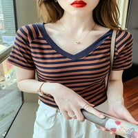 Небрежни жени тениска с дълъг ръкав корейски стил тънък основен памучен тениска топ женски дрехи пролетта лято тениска фемме