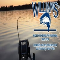 Mooselook Midget Wobbler Lake Trout Spoon Fishing Lure, синьо сребро, 7 8 ”, унция