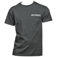 Мъжка тениска с къс ръкав с черен етикет на Джак Даниел