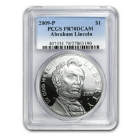 2009-P Abraham Lincoln $ Silver Complem PR-PCGS