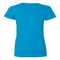 Arti - Женска тениска с късо ръкав с V -образен деколте, до жените с размер 3XL - Приемете спасяване на животни